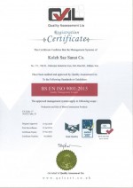 Certificates